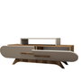 Hanah Home Soporte para TV Nogal y Crema